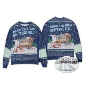 2025 Cousin Eddie Merry Christmas Shitters Full National Lampoon’s Christmas Vacation Ugly Sweater