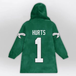 Hurts Doesnt It Eagles Blanket Hoodie2