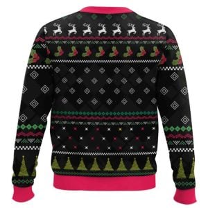Pink Nightmare Ralphie Parker A Christmas Story Ugly Christmas Sweater1
