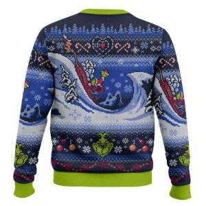 The Grnch Cuddly As A Cactus Ugly Christmas Sweater1