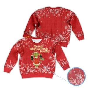 Guinness Grnch The Most Wonderful Time For A Beer Ugly Christmas Sweater1