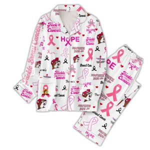 Buc ees Tackle Breast Cancer Pajama Set