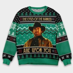 The Eyes Of The Ranger Christmas Ugly Sweater