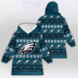 Ugly Philadelphia Football Unisex Blanket Hoodie