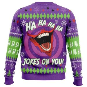 Ha ha ha Eid Mubarak DC Comics Ugly Christmas Sweater1