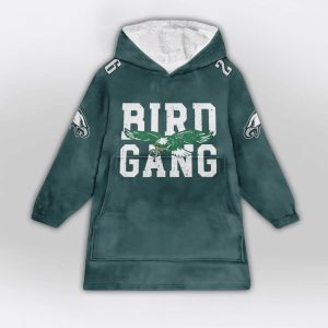 Barkley 26 Eagles Blanket Hoodie1
