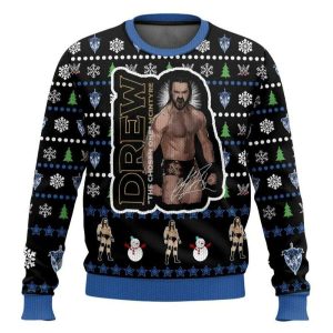 Drew Mcintyre The Chosen One WWE Ugly Christmas Sweater