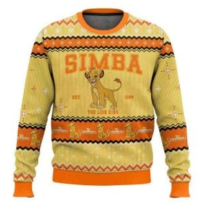 The Lion King Young Simba Ugly Christmas Sweater