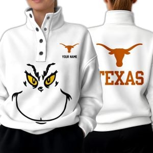 Grnch Longhorns Western Style Sweater With Buckles1