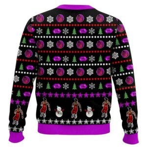 Bianca Belair WWE Ugly Christmas Sweater 1 Bianca Belair WWE Ugly Christmas Sweater1