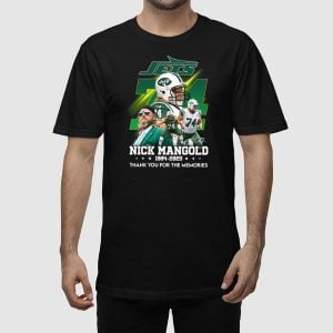 Jets Nick Mangold 1984 2025 Thank You For The Memories Shirt