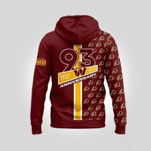 Commanders 93th Anniversary 1932 2025 Hoodie2