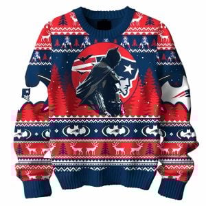 I Am Vengeance I Am The Night I Am A Patriot Ugly Christmas Sweater1