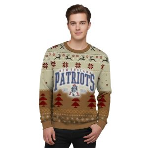 Patriots EST 1959 Ugly Christmas Sweater1