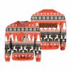 2025 Christmas Browns Reindeer Football Ugly Sweater