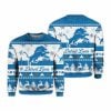 2025 Christmas Lions Festive Reindeer & Tree Ugly Sweater