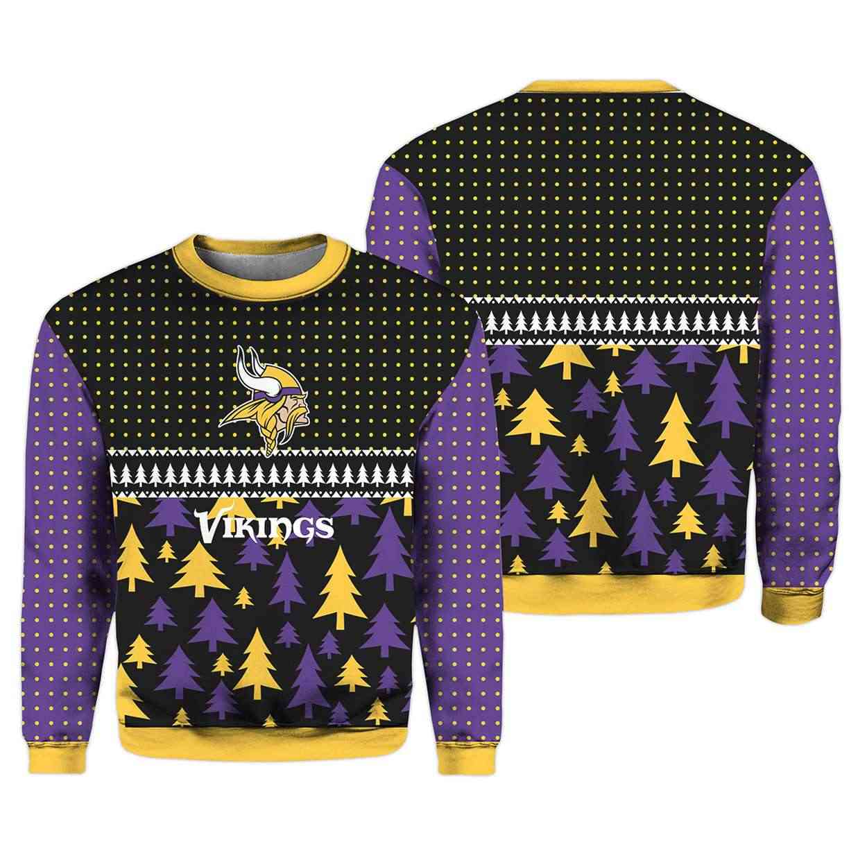 2025 Christmas Vikings Ugly Sweater 1 2025 Christmas Vikings Ugly Sweater