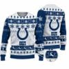 2025 Colts Football Reindeer Christmas Ugly Sweater