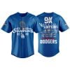 2025 Dodgers 9X World Series Champions Baseball Jersey