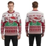 2025 England Rugby Christmas Ugly Sweater