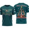 2025 Go Birds Merry Christmas Ya Filthy Bird Gang Shirt