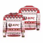 2025 KFC Kentucky Fried Chicken Ugly Christmas Sweater