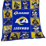 2025 LA Rams Legends Blanket