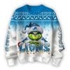 2025 Lions x The Grnch Christmas Edition Ugly Sweater