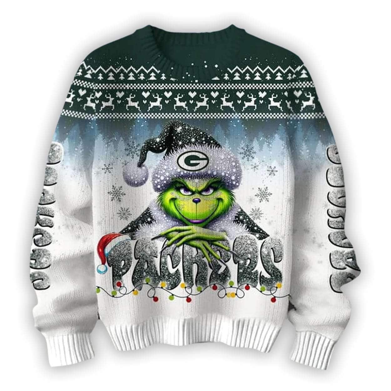 2025 Packers x The Grnch Christmas Edition Ugly Sweater 2025 Packers x The Grnch Christmas Edition Ugly Sweater