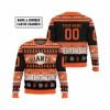 2025 Personalized Giants Ugly Christmas Sweater