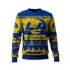 2025 Rams Reindeer Christmas Tree Pattern Ugly Sweater