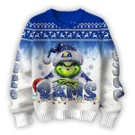 2025 Rams x The Grnch Christmas Edition Ugly Sweater