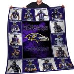 2025 Ravens Legends Blanket