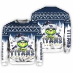 2025 Titans Grnch Season Christmas Ugly Sweater