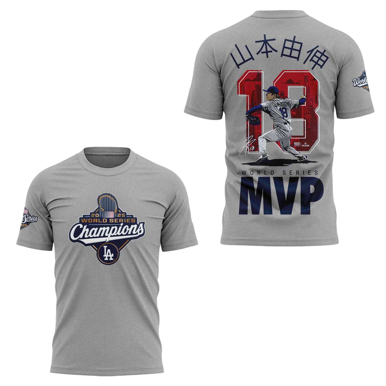 2025 Yoshinobu Yamamoto World Series MVP Shirt 2025 Yoshinobu Yamamoto World Series MVP Shirt