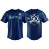 2026 Mariners 50 Seasons Celebration Baseball Jersey