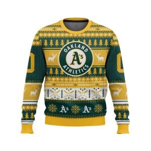 2025 Personalized Athletics Ugly Christmas Sweater1