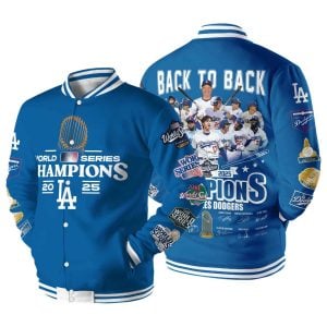 2025 Dodgers World Series Champions Baseball Jacket