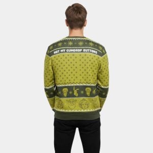 Gingy Not My Gumdrop Button Ugly Christmas Sweater 2 Gingy Not My Gumdrop Button Ugly Christmas Sweater2