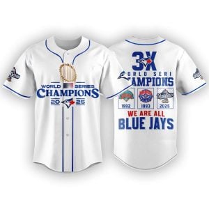 Blue Jays 3x World Series Champions 2025 Jersey 1 Blue Jays 3x World Series Champions 2025 Jersey1