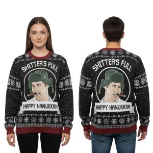 2025 Eddie Griswold Shitter Full Happy Hanukkah Christmas Ugly Sweater 1 Eddie Griswold Shitter Full Happy Hanukkah Christmas Ugly Sweater1