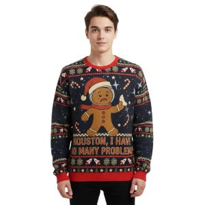 Gingerbread Men Have Many Problems Christmas Ugly Sweater1