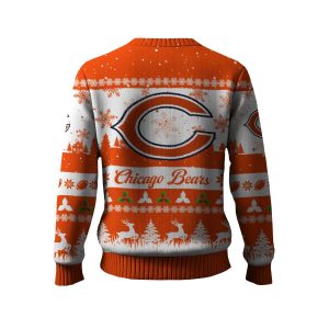 2025 Bears Reindeer Christmas Tree Pattern Ugly Sweater1