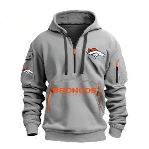 Broncos Est 1960 Half zip hoodie3