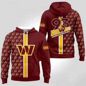 Commanders 93th Anniversary 1932 2025 Hoodie