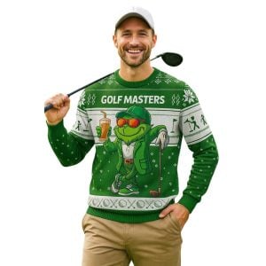 Grnch Golf Masters Ugly Christmas Sweater 1 Grnch Golf Masters Ugly Christmas Sweater1