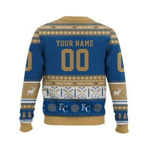 2025 Personalized Royals Ugly Christmas Sweater2