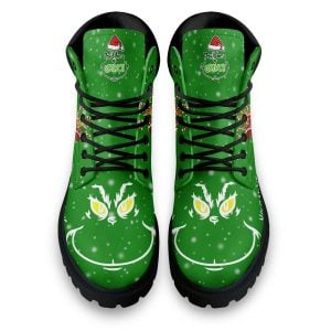 Personalized Don't Be A Grnch Christmas Boots 5 Personalized Dont Be A Grnch Christmas Boots5