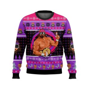 2025 Macho Man Randy Savage Ugly Christmas Sweater 1 2025 Macho Man Randy Savage Ugly Christmas Sweater1