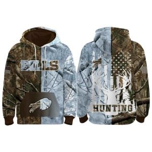 2025 Bills Gridiron Wilderness Split Hoodie